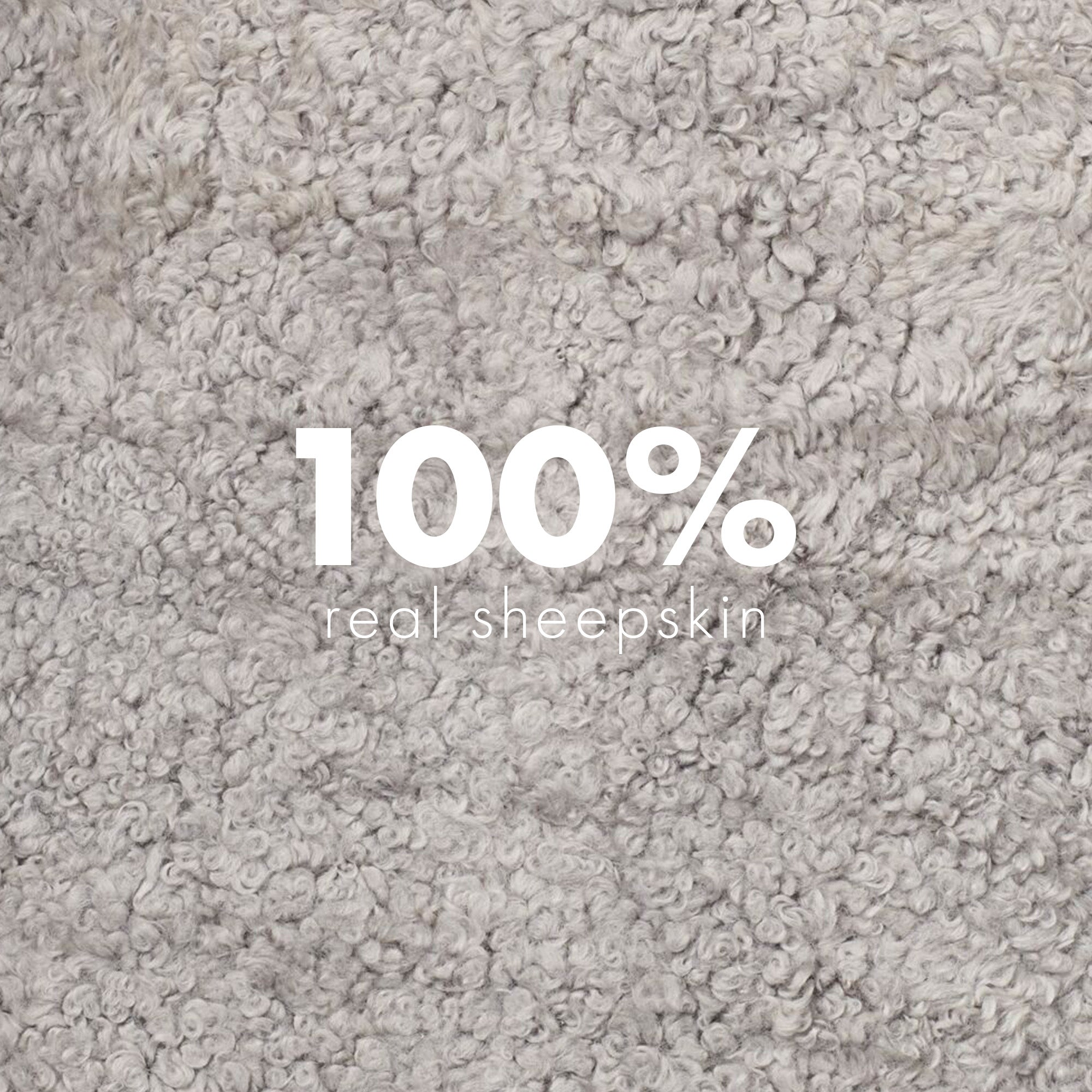 Merino Sheepskin | Short Wool | approx. 35 in