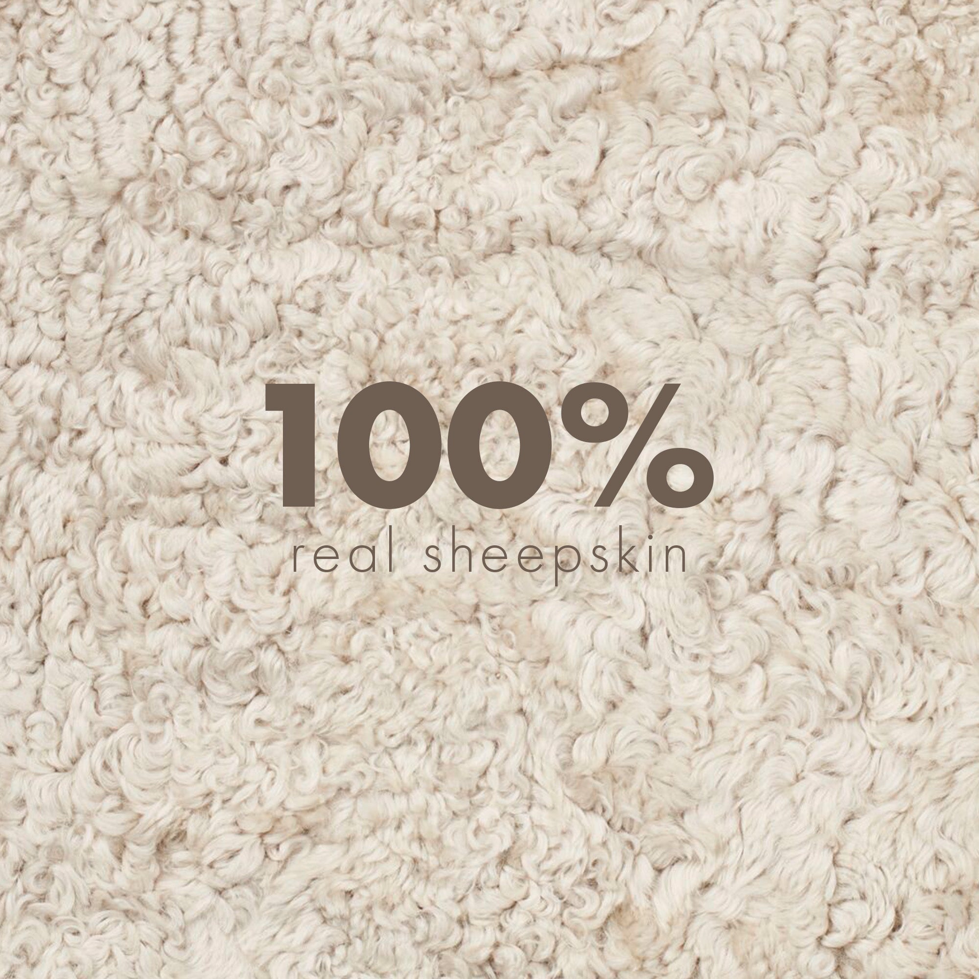 Merino Sheepskin | Short Wool | approx. 35 in