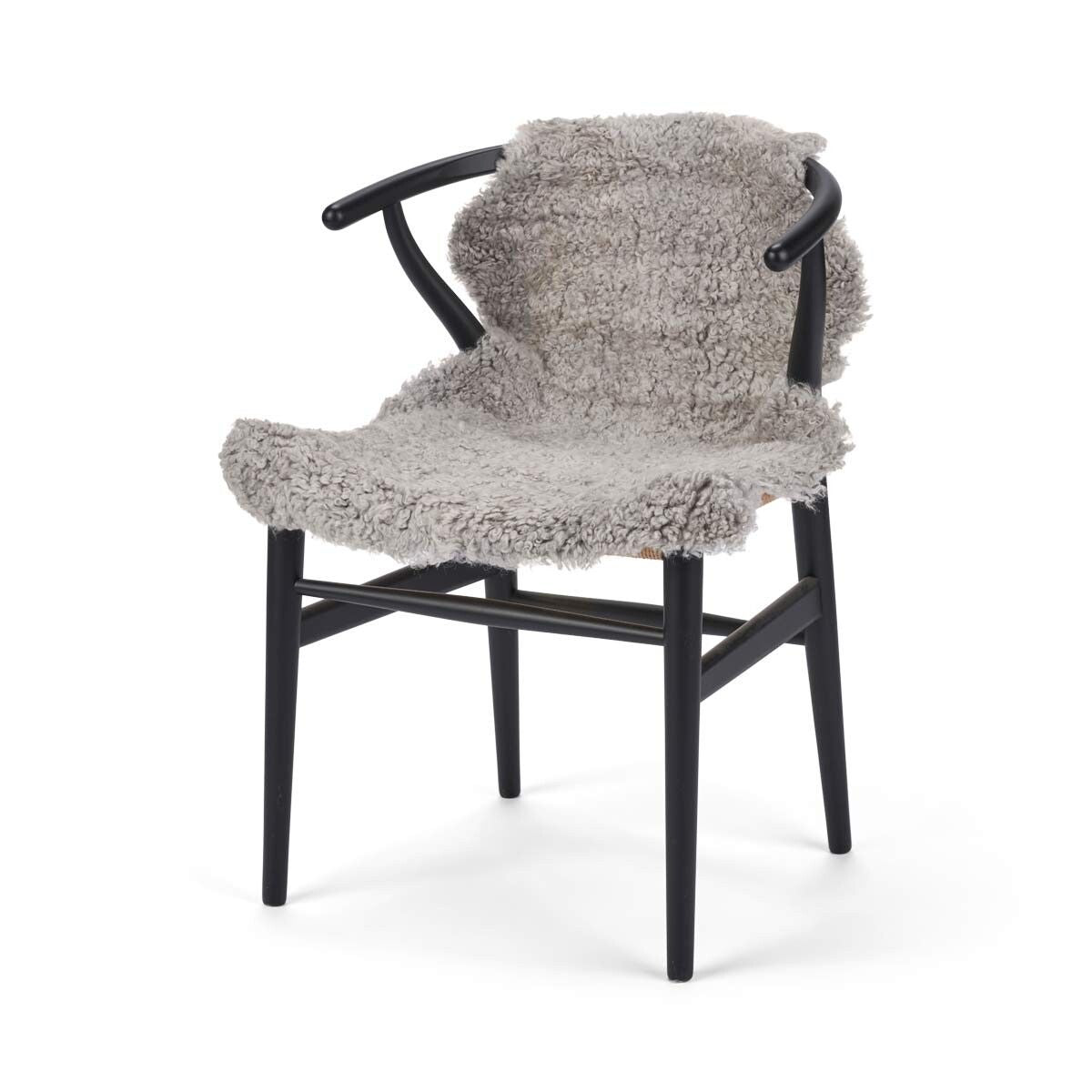 Merino Sheepskin | Short Wool | approx. 35 in Grey